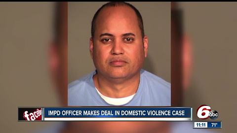 Domestic violence charges against IMPD officer dismissed