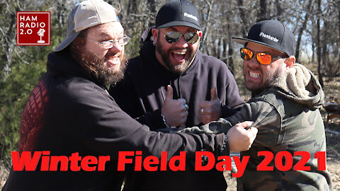 Winter Field Day 2021 with K8MRD, a BuddiHex and a DX Commander