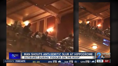 Man shouts anti-Semitic slur at Hippodrome