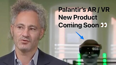 Palantir Mixed Reality Headset LEAKED in CNBC Interview