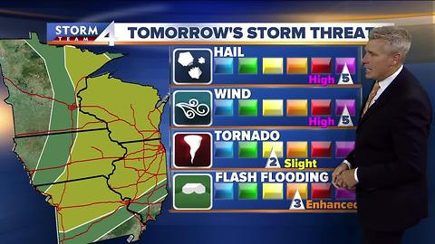 Brian Gotter's Tuesday 10pm Storm Team 4cast