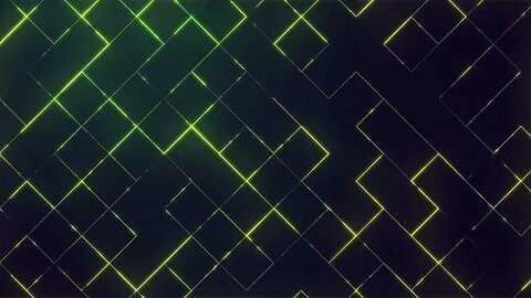 Yellow Neon Square Background Backdrop Motion Graphics 4K Copyright Free