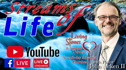 TODAY'S LIVESTREAM Broadcast NOW from Living Stones & Sunland - Tujunga SDA Churches.