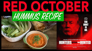 Red October Hummus Recipe by Jennifer Mac