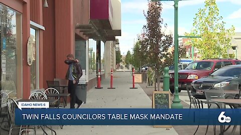 Twin Falls Mask Discussion Tabled