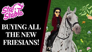 Reviewing The New FRIESIANS Is Metal Queens using the NEW Friesian? Star Stable Quinn Ponylord