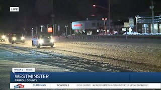 Snow update from Carroll County