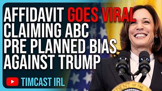 Affidavit GOES VIRAL Claiming ABC Pre Planned Bias Against Trump, ABC News REFUSES To Comment