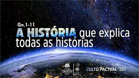 Culto Solene | 30/07/2023 | Pr. Luiz Ronilson | Gen 1-11 A História que Explica Todas as Histórias