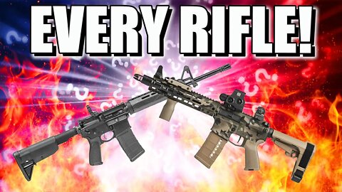 California Bans Home Built AR-15 Rifles And 3D Printed Firearms!!!