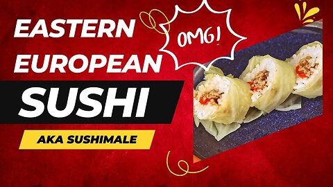 Unveiling Eastern European Sushi: A Unique Culinary Delight #sushi #cooking