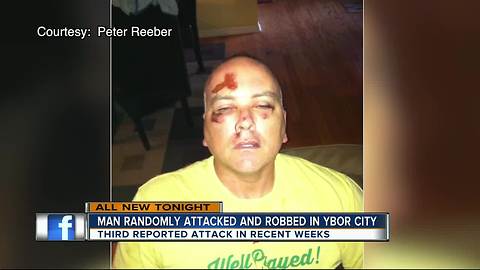 Man randomly attacked, robbed in Ybor City