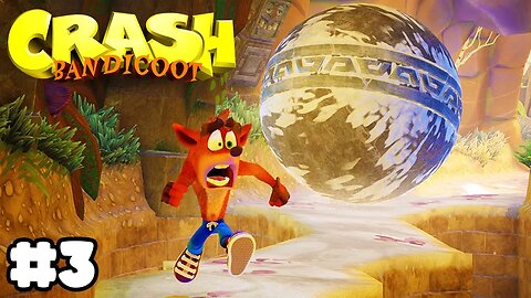 CRASH BANDICOOT N. SANE TRILOGY Gameplay Walkthrough Part 3 - No Commentary (FULL GAME)