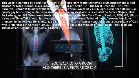 Surveillance Capitalism | CBDC | "If You Want Into a Room & There Is a Picture of Kim Jong-un On the Wall & the Bracelet Picks Up the Signs of Anger Because It Has Access to Your Brain This Is Very Bad News for YOU." - Yuval Noah Harari