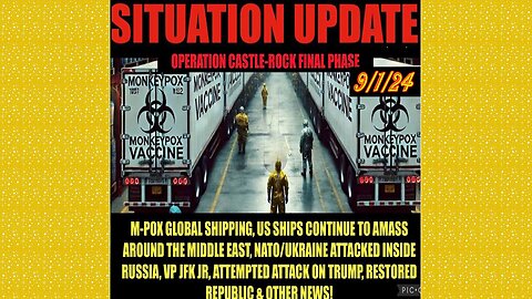 SITUATION UPDATE 9/1/24 - Ceasefire Negotiations, Mothman, Brink Of WW3