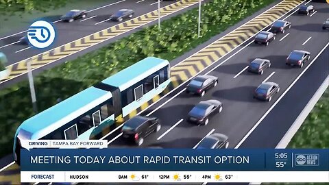 Tampa Bay transit authority working on plan for freeway-based bus service along I-275