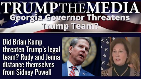 Georgia Governor Brian Kemp Threatens Trump's Legal Team?