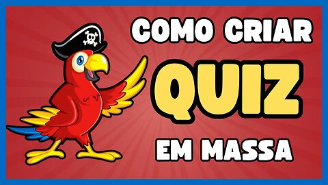 Como criar vídeos de Quiz em massa para canal Dark de shorts, tiktok e reels (Parte 1)