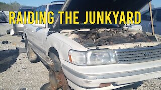 Junkyard Cressida Raiding