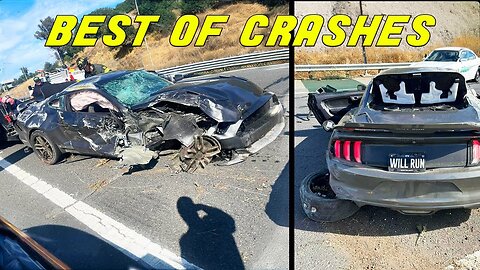 INSANE CAR CRASHES COMPILATION __ BEST OF USA _ Canada Accidents