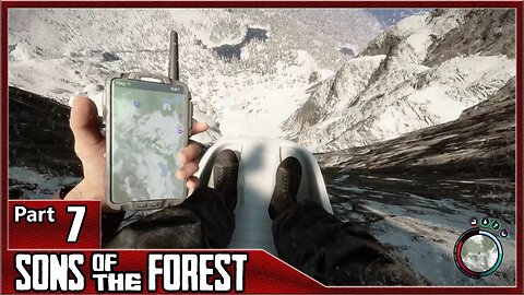 Sons Of The Forest, Part 7 / Winter, Mountain Sledging, Residential Bunker, Katana, Golden Armor