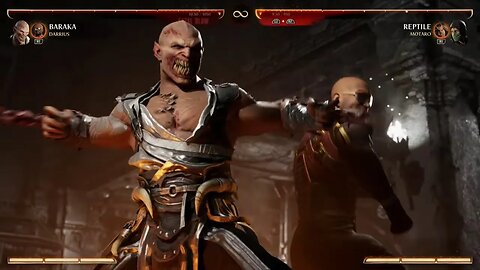 Mortal Kombat 1 2023 Baraka & Darrius Kameo Fatal Blow