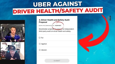 Why Is Uber AGAINST Driver Safety?!