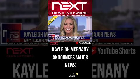 Kayleigh McEnany Announces Major News #shorts