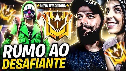 💪FREE FIRE AO VIVO 💪NOVA TEMPORADA RUMOA AO DESAFIANTE 💪JOGANDO COM OS INSCRITOS💪BORAAAA