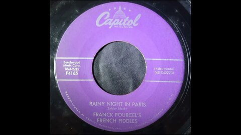 Franck Pourcel's French Fiddles – Rainy Night in Paris