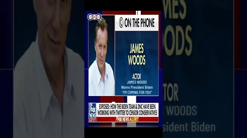 AMAZING! James Woods Warns Joe Biden “I’M COMING FOR YOU”