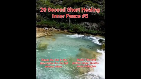 20 Second Short Healing Inner Peace | Meditation Music | Angel Guides | #5 #Meditation #shorts