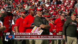 Tampa Bay Buccaneers fire head coach Dirk Koetter