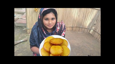 মিষ্টি চিনি দিয়ে মজাদার তেলের পিঠা _ Soft & Sweet Teler Pitha Recipe | Bengali Dessert Delight