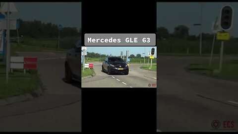 MERCEDES BENZ GLE 63 AMG BRUTAL ACCELERATION