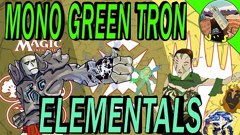 Mono Green Tron VS Elementals｜Nissa and Internet｜MTGO Modern League Match