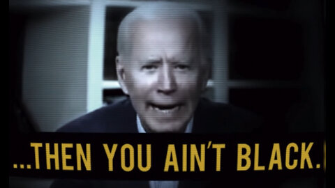 Joe Biden, "You ain't Black"