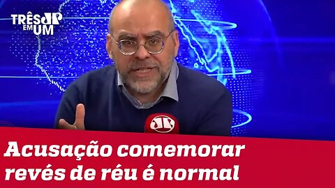 #AlexandreBorges: A acusação comemorar um revés de um réu é a coisa mais normal