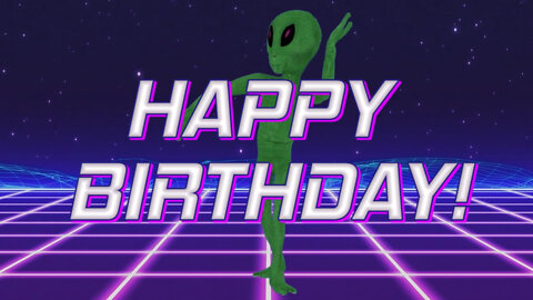 ALIEN Remix Happy Birthday Song