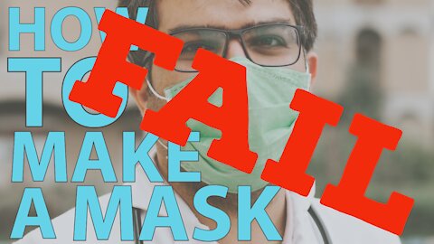 HOW TO (not) MAKE YOUR OWN MASK!!! | Sketch