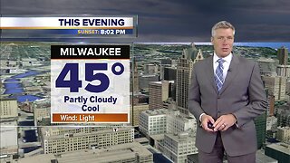 Increasing clouds Friday night