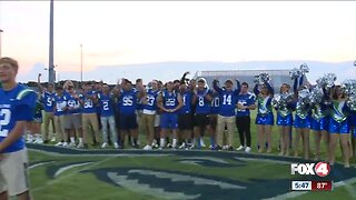 Bonita Springs kicks-off their first varsity football game