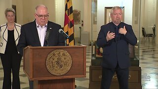 Gov. Hogan details latest COVID-19 numbers, issues additional executive orders