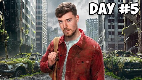 I Survived 7 Days In An Abandoned City Mr.beast