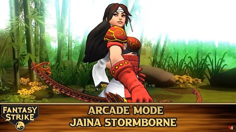 Fantasy Strike: Arcade Mode - Jaina Stormborne