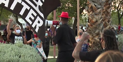 Police reform protest in North Las Vegas