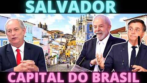 Lula, Bolsonaro e Ciro Gomes estarão ao mesmo tempo em Salvador no sábado