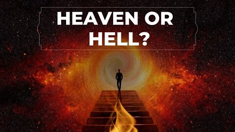 WHEN YOU ARE GIVEN THE CHOICE OF HEAVEN OR HELL | CHOOSE WISELY WHEN VOTING