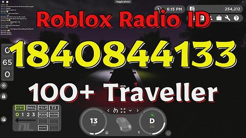 Traveller Roblox Radio Codes/IDs - Roblox Live Stream