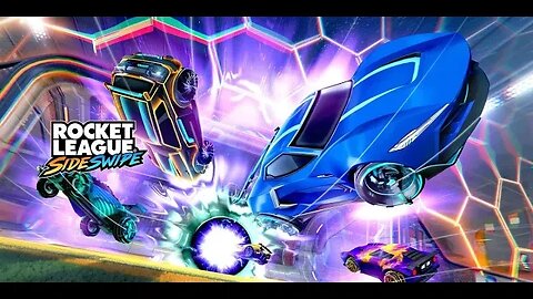 Rocket League Sideswipe (2v2 Mutator Madness / Hoops) Gameplay